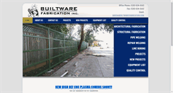 Desktop Screenshot of builtwarefabrication.com